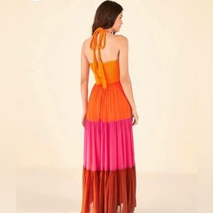 FARM TO RIO COLOR BLOCK DRESS
